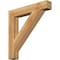 Ekena Millwork Traditional Block Rough Sawn Bracket, Western Red Cedar, 6"W x 40"D x 40"H BKT06X40X40TRA05RWR - alternate 1